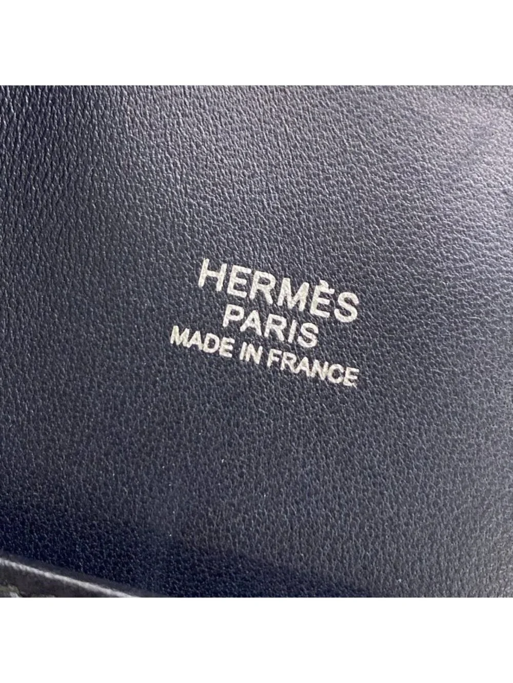 Hermes Backpack a Dos Blue Brighton Silver